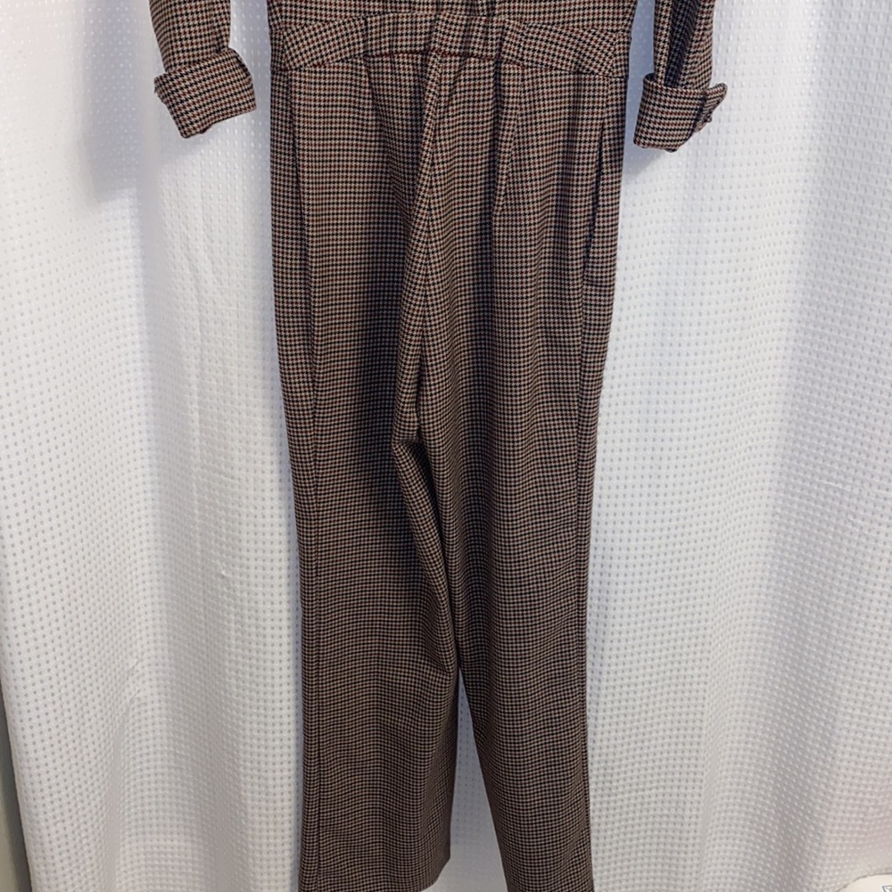Rouje Houndstooth Jumpsuit 36 - Picture 4 of 13
